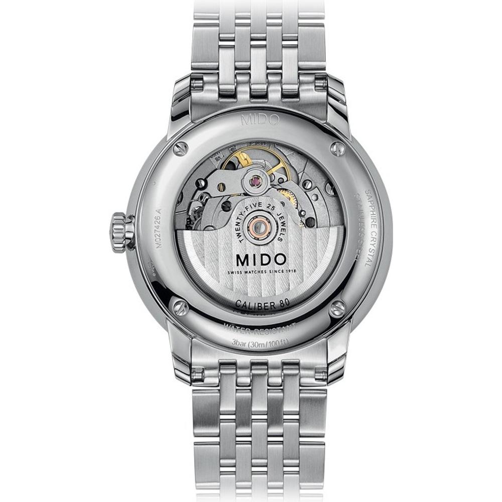 MIDO Baroncelli Big Date Automatic 40mm Silver Stainless Steel Bracelet M027.426.11.088.00 - 2