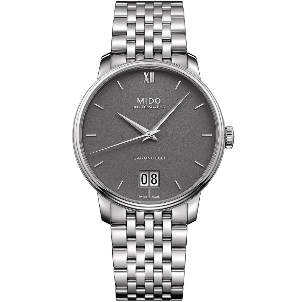 MIDO Baroncelli Big Date Automatic 40mm Silver Stainless Steel Bracelet M027.426.11.088.00 - 1