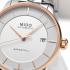 MIDO Baroncelli Signature Lady 30mm Rose Gold & Silver Stainless Steel Bracelet M037.207.21.031.00-5