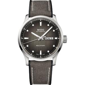 MIDO Multifort M Grey Gradient Dial 42mm Silver Stainless Steel Grey Fabric Strap M038.430.17.081.00 - 37387