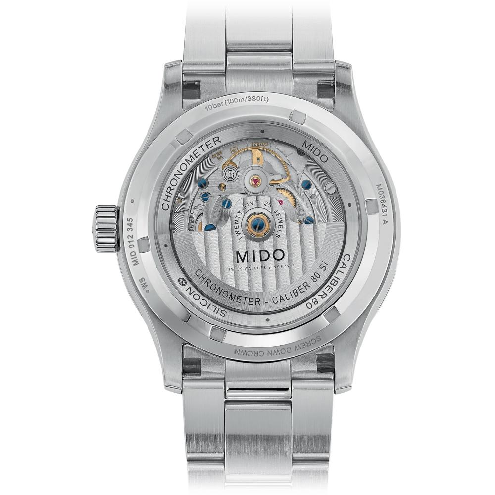 MIDO Multifort Chronometer Blue Dial Automatic 42mm Silver Stainless Steel Bracelet M038.431.11.041.00