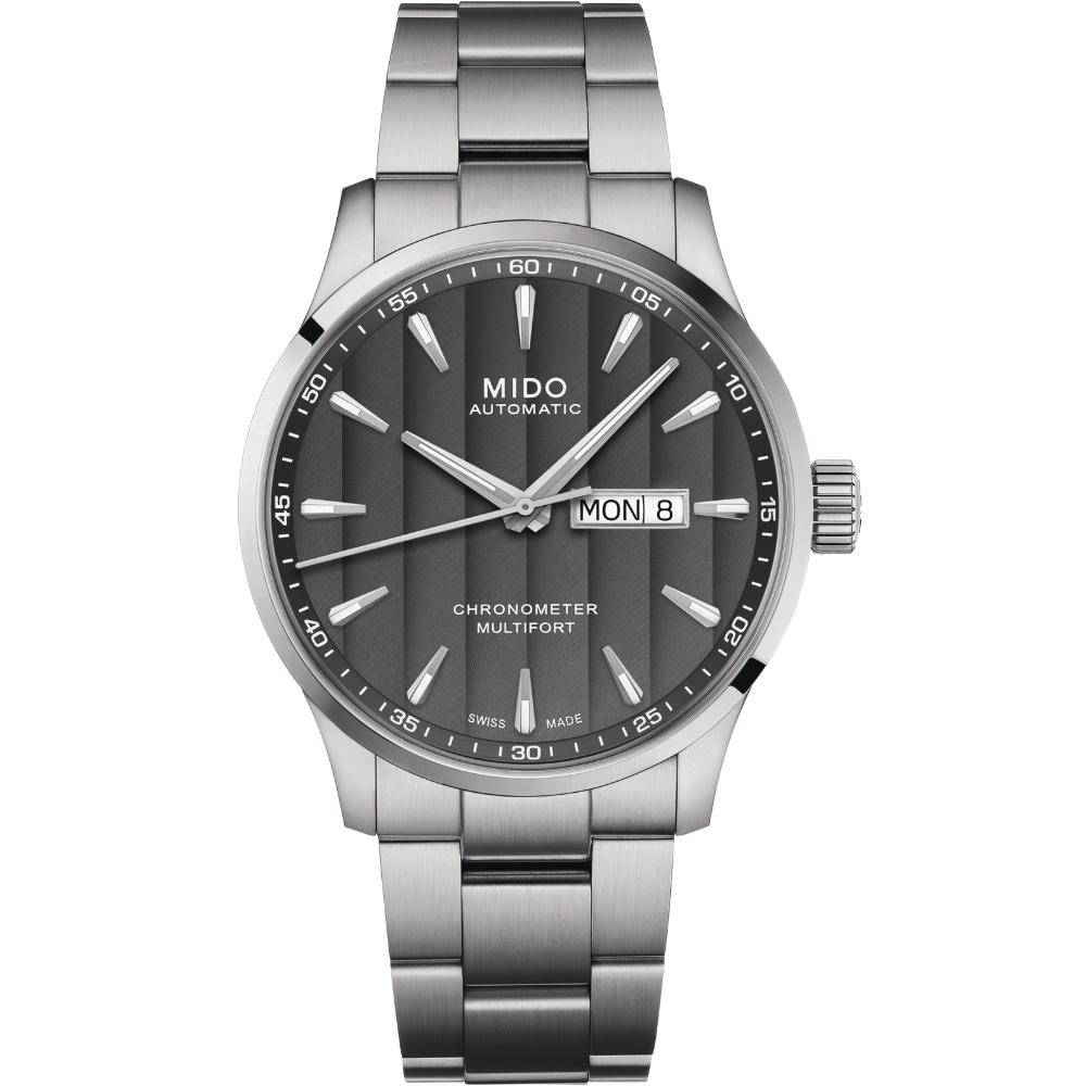 MIDO Multifort Chronometer Automatic 42mm Silver Stainless Steel Bracelet M038.431.11.061.00 - 1
