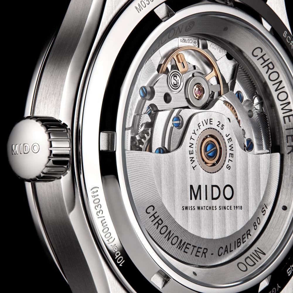 MIDO Multifort M Chronometer Automatic 42mm Silver Stainless Steel Bracelet M038.431.11.097.00 - 8