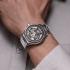 MIDO Multifort Skeleton Chronograph Anthracite Dial 43mm Silver Stainless Steel Bracelet M038.662.11.060.00 - 3