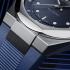 MIDO Multifort Multifort 8 Two Crowns Blue Dial 38.4 x 40mm Silver Stainless Steel Blue Rubber Strap M047.507.17.041.00-7