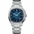 MIDO Multifort TV Chronograph Blue Dial Automatic 41.2 x 42mm Silver Stainless Steel Bracelet with Extra Strap M049.527.11.041.00 - 0