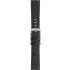 MIDO Official Strap Black 22-20mm Fabric and Silicone with Silver Hardware M603019599 - 2
