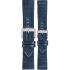 MIDO Official 22mm Official Blue Fabric & Leather Strap M604018582 - 0