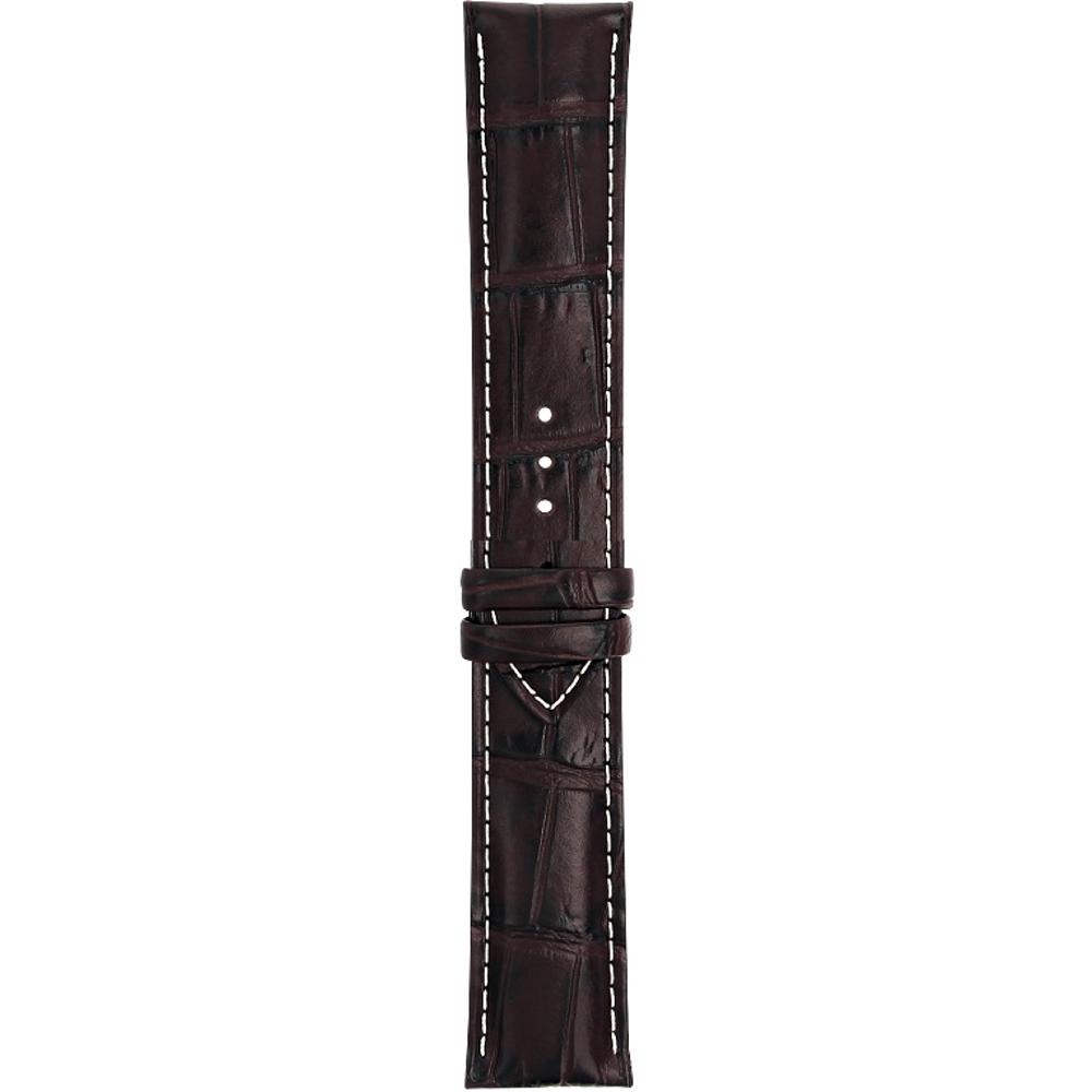 MIDO Official Multifort 22-20mm Official Brown Leather Strap Without Buckle M610012213