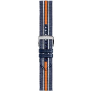 MIDO Official 22mm Official Blue & Orange Fabric Strap M803018415 - 24776
