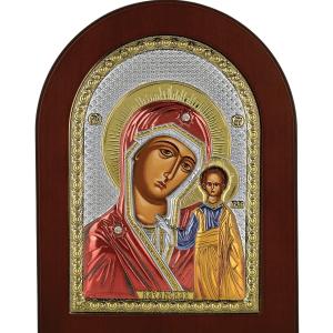 ΑΣΗΜΕΝΙΑ ΕΙΚΟΝΑ Παναγία Καζάν (10cm x 14cm) MA-E1106DX-C - 24394