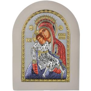 ΑΣΗΜΕΝΙΑ ΕΙΚΟΝΑ Παναγία της Κύκκου (20cm x 26cm) MA-E1121-WH-AXC - 24348