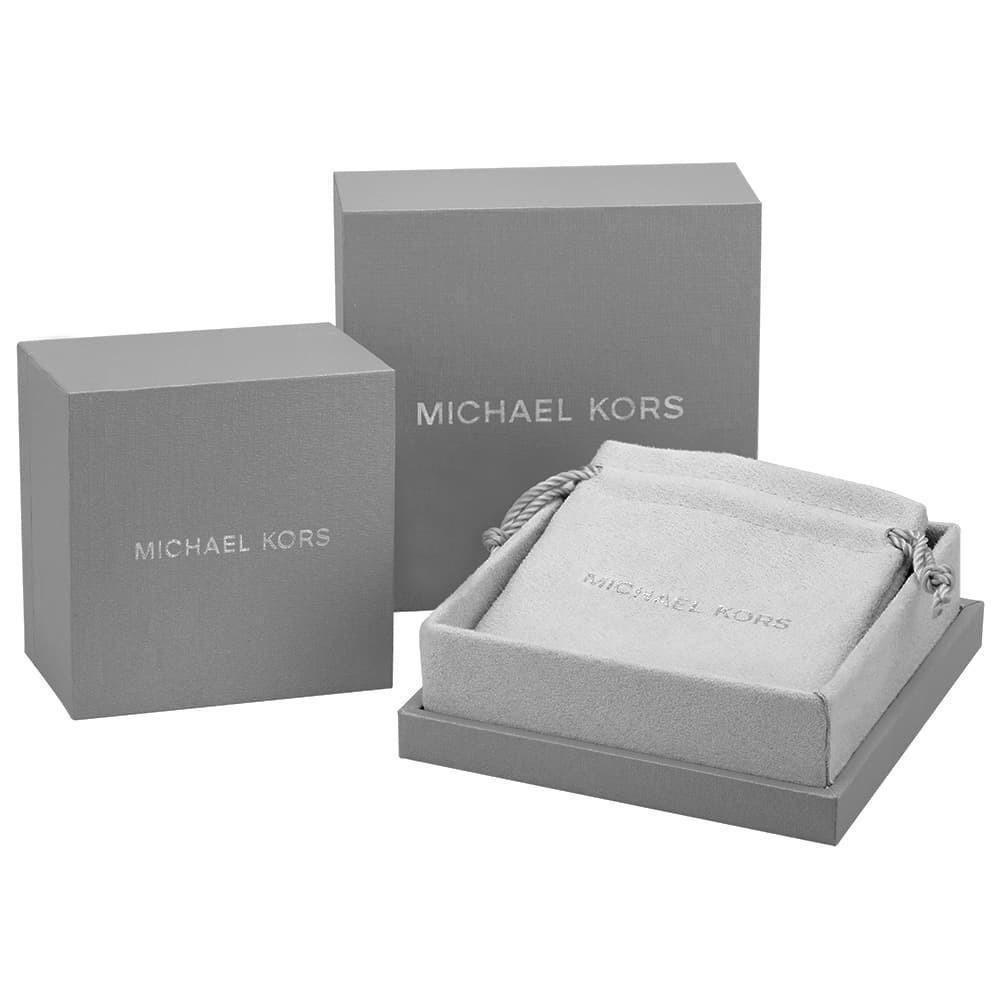 ΣΚΟΥΛΑΡΙΚΙΑ Πετράτα MICHAEL KORS από Επιχρυσωμένο Ασήμι MKC1033AN710