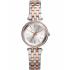 MICHAEL KORS Petite Darci Crystals 26mm Two Tone Rose Gold & Silver Stainless Steel Bracelet MK3298 - 0