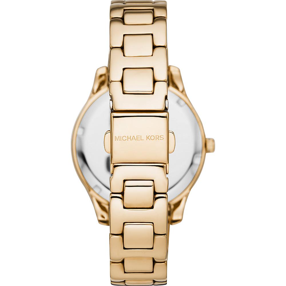 MICHAEL KORS Liliane Crystals 36mm Gold Stainless Steel Bracelet MK4555