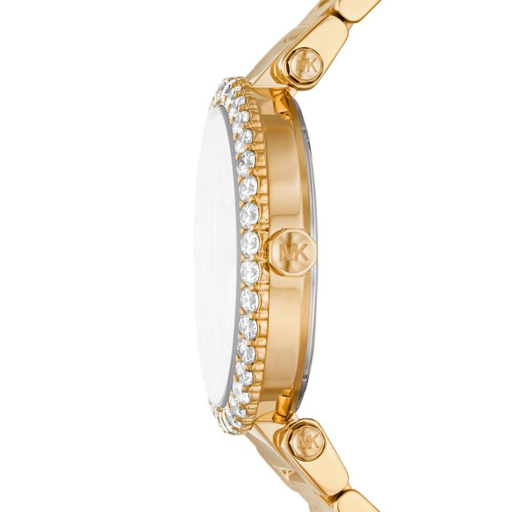 MICHAEL KORS Parker Lux Crystals 38mm Gold Stainless Steel Bracelet MK4693