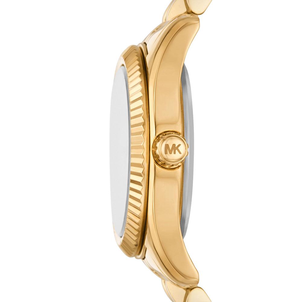 MICHAEL KORS Lexington Mini Gold Dial 26mm Gold Stainless Steel Bracelet MK4741