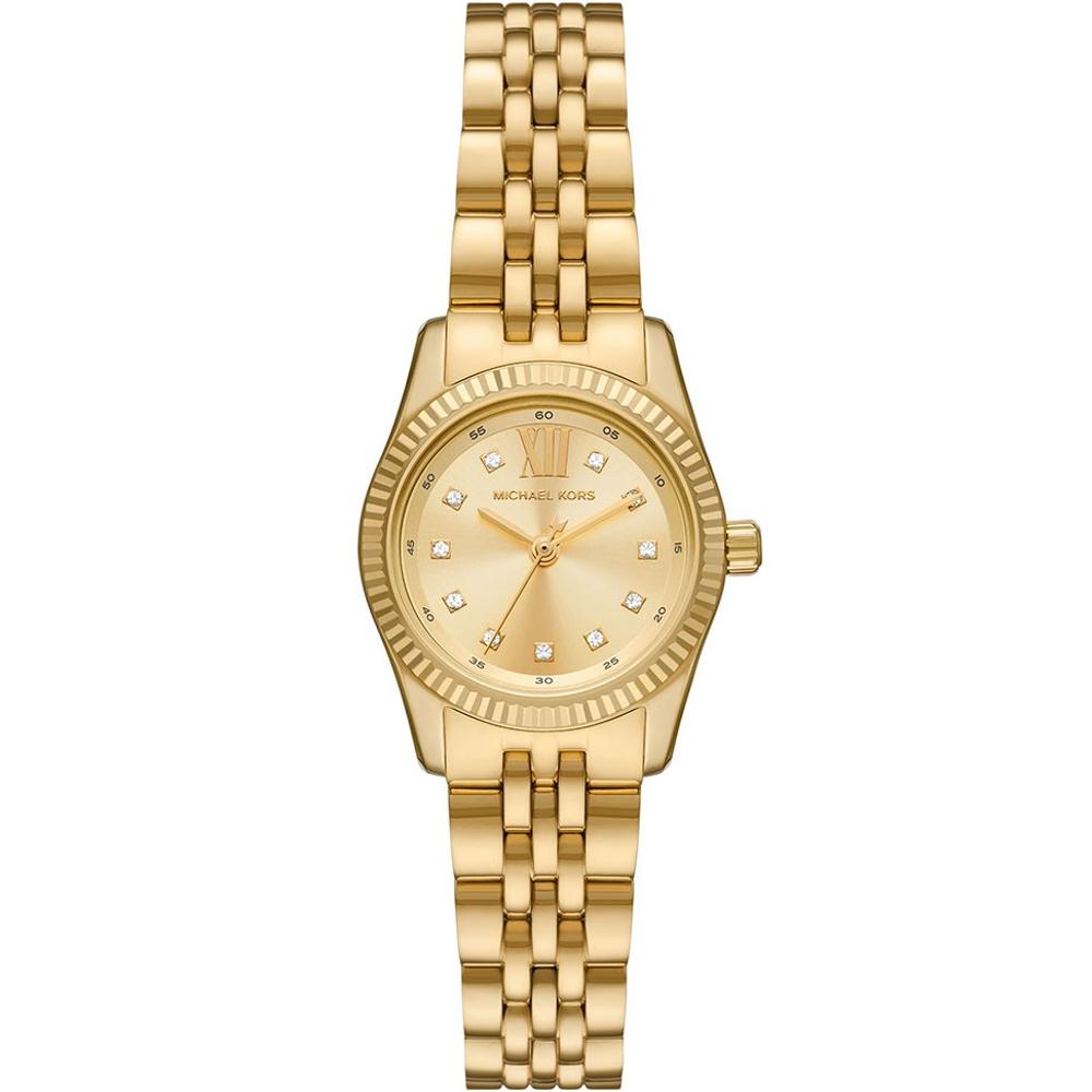 MICHAEL KORS Lexington Mini Gold Dial 26mm Gold Stainless Steel Bracelet MK4741