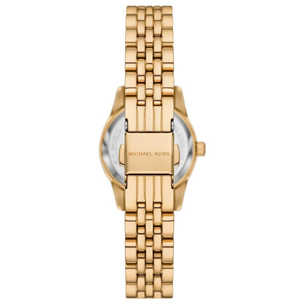 MICHAEL KORS Lexington Mini Blue Dial 26mm Gold Stainless Steel Bracelet MK4802