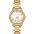 MICHAEL KORS Sage Crystals White Pearl Dial 38mm Gold Stainless Steel Bracelet MK4805 - 0