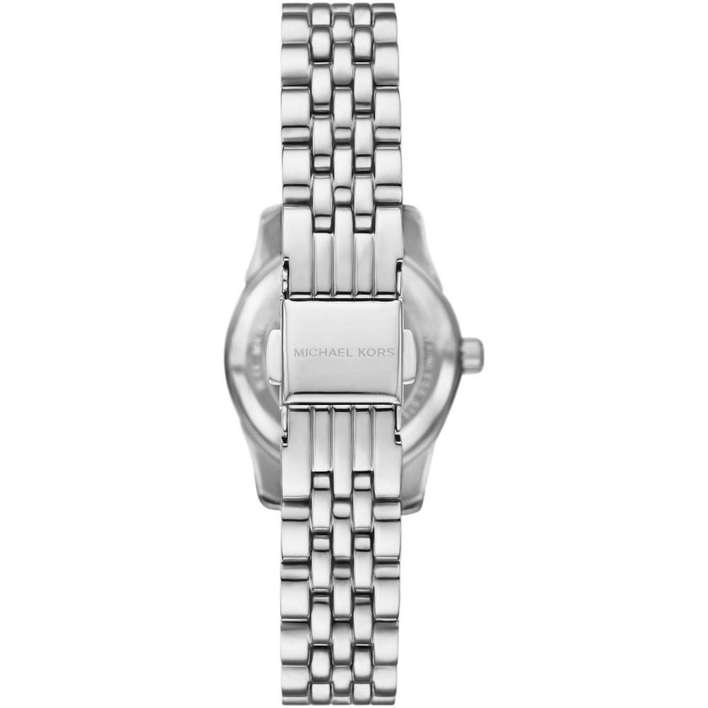 MICHAEL KORS Petite Lexington Silver Dial with Crystals 26mm Silver Stainless Steel Bracelet MK4843