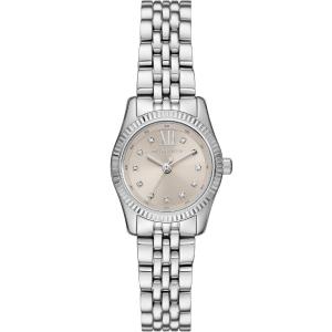 MICHAEL KORS Petite Lexington Silver Dial with Crystals 26mm Silver Stainless Steel Bracelet MK4843 - 49994