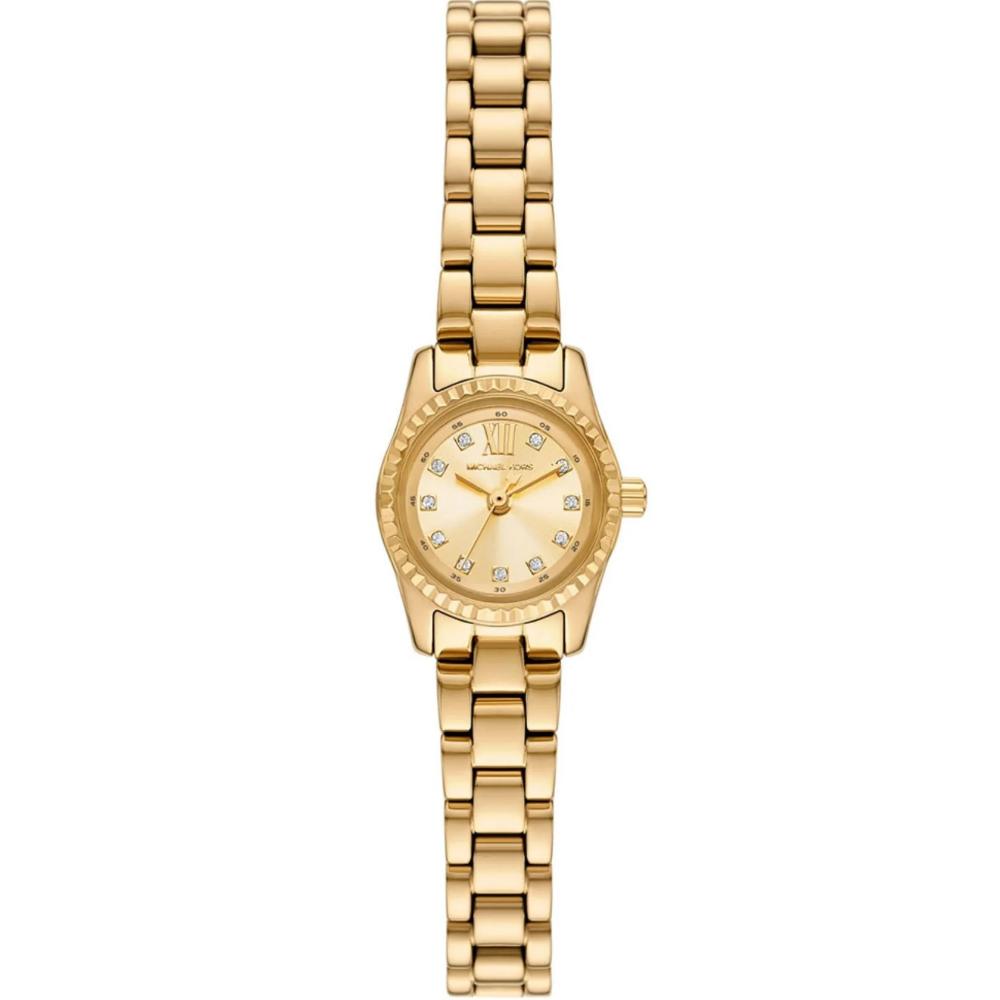 MICHAEL KORS Petite Lexington Gold Dial 19mm Gold Stainless Steel Bracelet MK4862