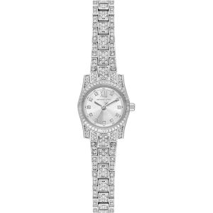 MICHAEL KORS Petite Lexington Silver Dial with Crystals 19mm Silver Stainless Steel Bracelet MK4864 - 56022