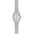 MICHAEL KORS Petite Lexington Silver Dial with Crystals 19mm Silver Stainless Steel Bracelet MK4864 - 0