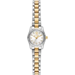 MICHAEL KORS Petite Lexington Silver Dial 19mm Two Tone Gold Stainless Steel Bracelet MK4903 - 60642