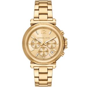 MICHAEL KORS Maren Chronograph Gold Dial 40mm Gold Stainless Steel Bracelet MK7493 - 50002