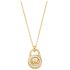 MICHAEL KORS Lock Stud Necklace Gold Sterling Silver MKC1562AH710 - 0