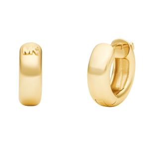 MICHAEL KORS Hug Hoop Earrings Gold Sterling Silver MKC1599AA710 - 40188