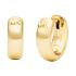 MICHAEL KORS Hug Hoop Earrings Gold Sterling Silver MKC1599AA710 - 1