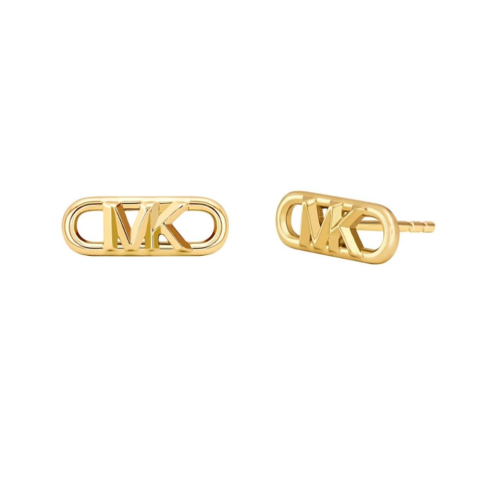 MICHAEL KORS MK Statement Link Earrings Gold Sterling Silver MKC164300710