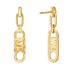 MICHAEL KORS MK Statement Link Earrings Gold Sterling Silver MKC164400710 - 1