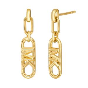 MICHAEL KORS MK Statement Link Earrings Gold Sterling Silver MKC164400710 - 40208