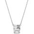 MICHAEL KORS Mixed Stone Pendant Necklace White Sterling Silver MKC1660CZ040 - 0