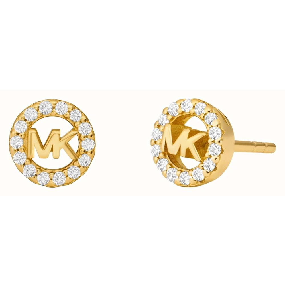 ΣΚΟΥΛΑΡΙΚΙΑ Πετράτα MICHAEL KORS από Επιχρυσωμένο Ασήμι MKC1727CZ710
