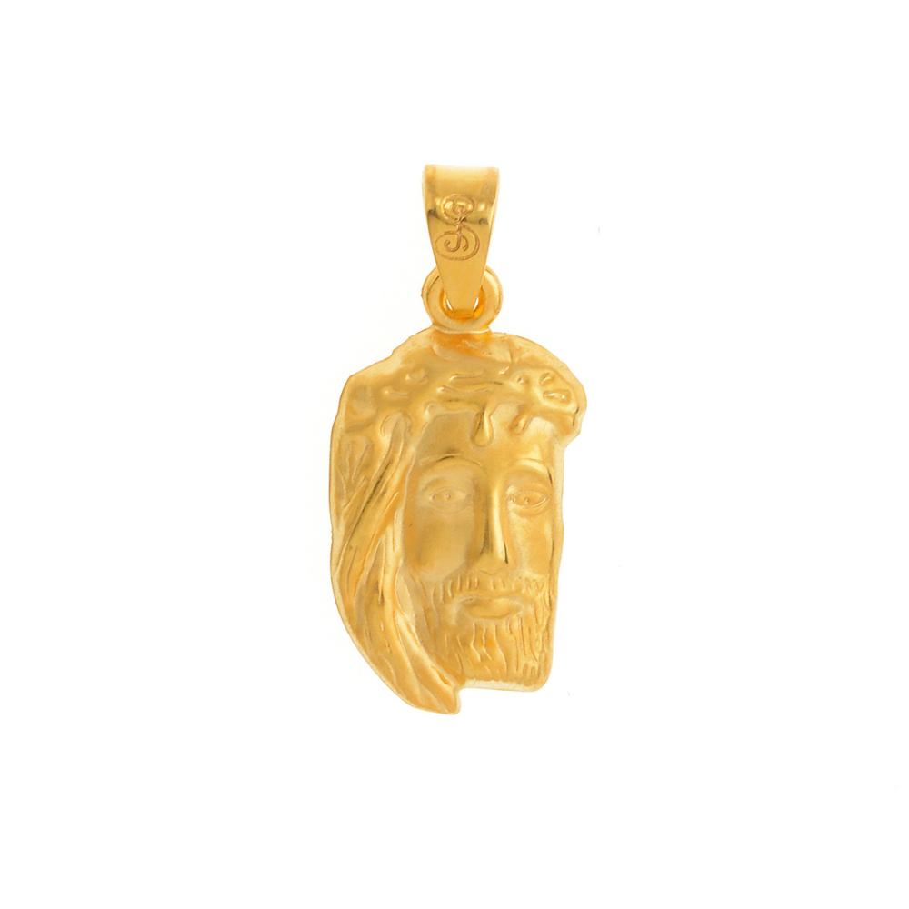 PENDANT Christ #1 K14 Yellow Gold MX0065