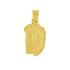 PENDANT Christ Double Sided K14 Yellow Gold MX0066 - 2