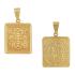 CHRISTIAN CHARMS Double Sided BabyJewels in K9 Yellow Gold N003.6Y.K9 - 0