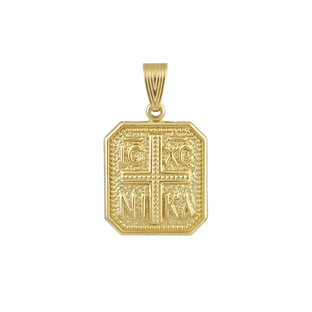 CHRISTIAN CHARMS Double Sided BabyJewels in K9 Yellow Gold N004.6Y.K9