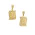 CHRISTIAN CHARMS Double Sided BabyJewels in K9 Yellow Gold N006.6Y.K9 - 0