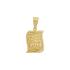 CHRISTIAN CHARMS Double Sided BabyJewels in K9 Yellow Gold N006.6Y.K9 - 1