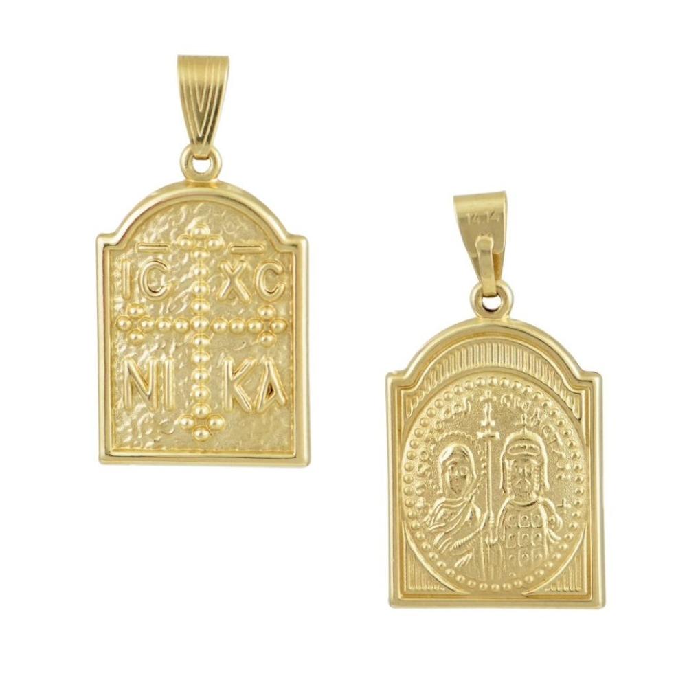CHRISTIAN CHARMS Double Sided BabyJewels in K9 Yellow Gold N012.3Y.K9