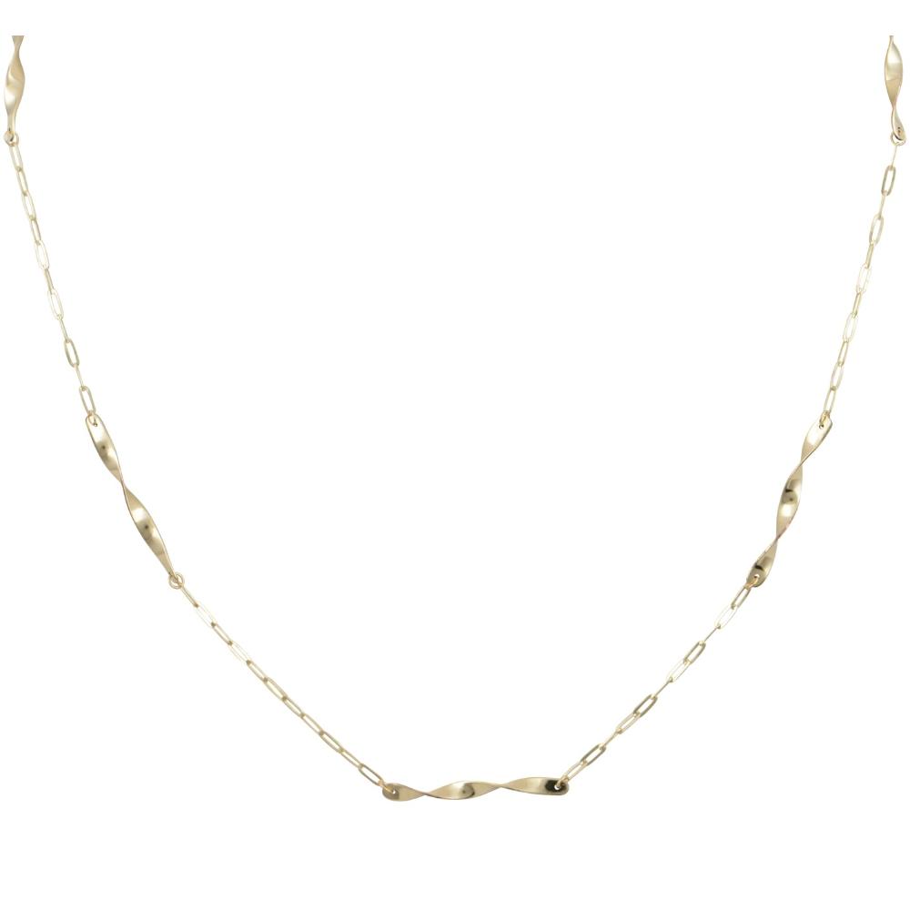 NECKLACE Chain SENZIO Collection K9 Yellow Gold N971Y.K9