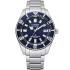CITIZEN Promaster Fujitsubo Mechanical Diver Blue Dial 41mm Silver Super Titanium Bracelet NB6021-68L - 0