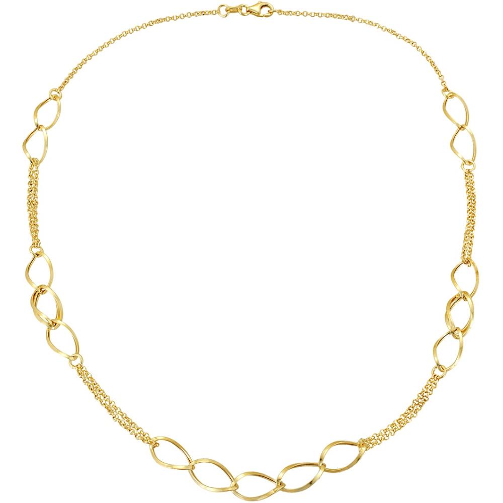 NECKLACE SENZIO Collection 14K Yellow Gold NE022