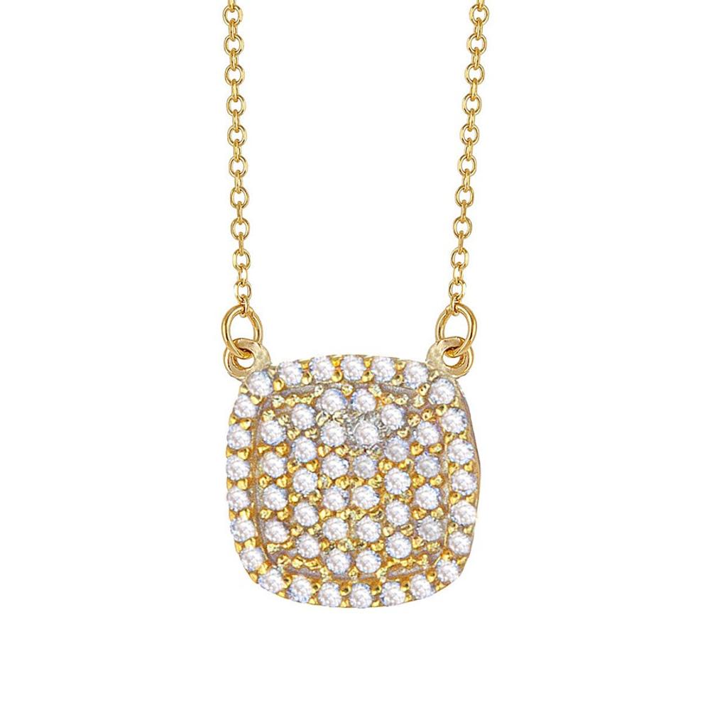 NECKLACE BabyJewels Yellow Gold K9 with Zircon Stones NE1603Y.K9